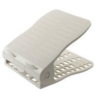 サンコープラスチック 靴ホルダー 収納 2個入 ダブル 4段階 角度調整 滑り止め付き ※2個以上から注文可能(販売価格は1個単位の価格)