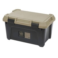 JEJアステージ 収納ボックス 幅60×奥行38×高さ33.3cm アクティブストッカー 頑丈箱 ベージュ ※2個以上から注文可能(販売価格は1個単位の価格)