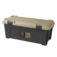 JEJアステージ 収納ボックス 幅80×奥行38×高さ33.3cm ツールストッカー 頑丈箱 ベージュ ※2個以上から注文可能(販売価格は1個単位の価格)