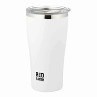 大西賢製販 タンブラー フタ付き 500ml RED EARTH ステンレス ホワイト ※2個以上から注文可能(販売価格は1個単位の価格)