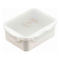 オーエスケー お弁当箱 650ml フードコンテナ ひのきのぷら No.3 ホワイト ※3個以上から注文可能(販売価格は1個単位の価格)