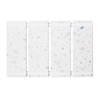 エヌ・エレファント &NE バスマット 珪藻土 折りたたみ 60×39cm terrazzo