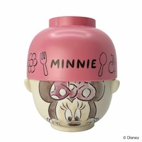 サンアート 汁椀 茶碗 セット ミニーマウス 水彩タッチ 磁器 プラスチック ※2個以上から注文可能(販売価格は1個単位の価格)