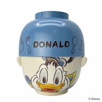 サンアート 汁椀 茶碗 セット ドナルドダック 水彩タッチ 磁器 プラスチック ※2個以上から注文可能(販売価格は1個単位の価格)