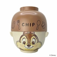 サンアート 汁椀 茶碗 セット チップ&デール チップ 水彩タッチ 磁器 プラスチック ※2個以上から注文可能(販売価格は1個単位の価格)