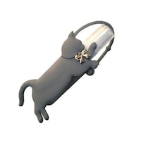 グローバルアロー 除菌スプレーボトル 30ml ネコ グレー ※4個以上から注文可能(販売価格は1個単位の価格)