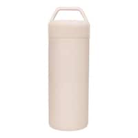 逸品社 水筒 500ml ステンレス スクリュー STOS 取っ手付き ベージュ ※2個以上から注文可能(販売価格は1個単位の価格)