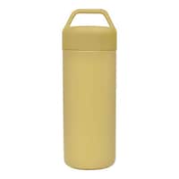 逸品社 水筒 500ml ステンレス スクリュー STOS 取っ手付き サンドベージュ ※2個以上から注文可能(販売価格は1個単位の価格)