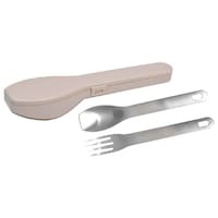 逸品社 コンビセット スプーン フォーク 310 ベージュ ※2個以上から注文可能(販売価格は1個単位の価格)