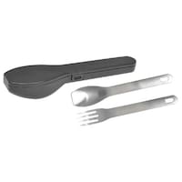 逸品社 コンビセット スプーン フォーク 310 グレー ※2個以上から注文可能(販売価格は1個単位の価格)