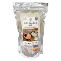 カメヤマ 手作りキャンドル ソイキャンドルキット 木製芯付き ※2個以上から注文可能(販売価格は1個単位の価格)