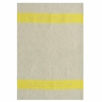 ディッシュクロス 綿 麻 63 ロクサン イエロー ※3個以上から注文可能(販売価格は1個単位の価格)