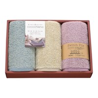 タオル ギフト ココチエナ フェイスタオル 3枚 ※2個以上から注文可能(販売価格は1個単位の価格)