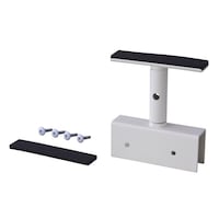 平安伸銅 アジャスター LABRICO ラブリコ アイアン DIY パーツ 1×4材用 棚 ラック ホワイト ※2個以上から注文可能(販売価格は1個単位の価格)