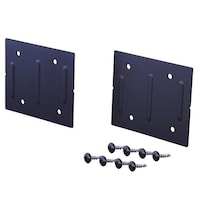 平安伸銅 ジョイント LABRICO ラブリコ アイアン DIY パーツ 柱 ラック 同色 1セット ブラック ※3個以上から注文可能(販売価格は1個単位の価格)