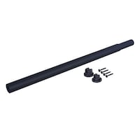 平安伸銅 伸縮ロッド S LABRICO ラブリコ アイアン 幅50から70cm ブラック ※3個以上から注文可能(販売価格は1個単位の価格)