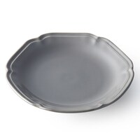 アイトー プレート 14cm リーブル 磁器 美濃焼 クールグレー ※6個以上から注文可能(販売価格は1個単位の価格)