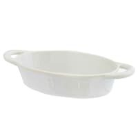 逸品社 グラタン皿 一人用 オーバル 23.5cm 匙屋のうつわ 陶磁器 ホワイト ※2個以上から注文可能(販売価格は1個単位の価格)