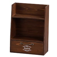 アビテ 調味料ラック ボワシー スパイスラック 木製 ブラウン