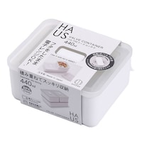 小久保工業所 保存容器 440ml HAUS バルブ付フードコンテナ ※7個以上から注文可能(販売価格は1個単位の価格)