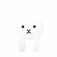 東洋ケース フック 吸着 スティッキーフックポケット アニマル ウサギ ※3個以上から注文可能(販売価格は1個単位の価格)