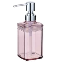 リッチェル ディスペンサー リュクレ 液体タイプ 260ml ピンク ※3個以上から注文可能(販売価格は1個単位の価格)