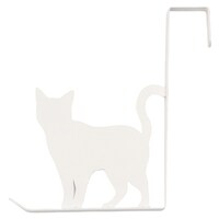 東洋ケース ドアフック キャットドアフック おさんぽ ねこ スチール シロ ※2個以上から注文可能(販売価格は1個単位の価格)