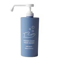 ナカジマ アルコールディスペンサー 400ml クリーンユアハンズ ブルー ※2個以上から注文可能(販売価格は1個単位の価格)