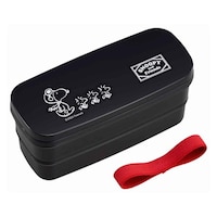 オーエスケー お弁当箱 2段 スヌーピーBlack 640ml ※2個以上から注文可能(販売価格は1個単位の価格)