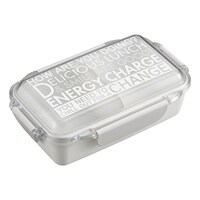 オーエスケー 弁当箱 1段 500ml ホワイト エナジーチャージ 食洗機対応 レンジ対応 ※3個以上から注文可能(販売価格は1個単位の価格)