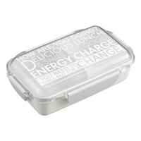 オーエスケー 弁当箱 1段 750ml ホワイト エナジーチャージ 食洗機対応 レンジ対応 ※2個以上から注文可能(販売価格は1個単位の価格)