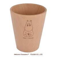 籐芸 タンブラー 170ml ムーミン 木製 ムーミン ※2個以上から注文可能(販売価格は1個単位の価格)