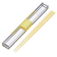 岩崎工業 箸 とっても強いケース入り箸 18.0cm イエロー ※5個以上から注文可能(販売価格は1個単位の価格)