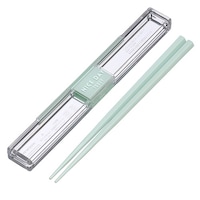 岩崎工業 箸 とっても強いケース入り箸 18.0cm ミント ※5個以上から注文可能(販売価格は1個単位の価格)