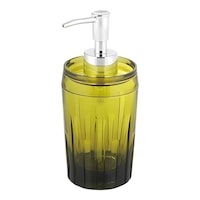 佐藤金属興業 ディスペンサー SALUS ファセタ ソープディスペンサー 300ml 液体タイプ オリーブ ※2個以上から注文可能(販売価格は1個単位の価格)