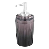 佐藤金属興業 ディスペンサー SALUS ファセタ ソープディスペンサー 300ml 液体タイプ スモーク ※2個以上から注文可能(販売価格は1個単位の価格)