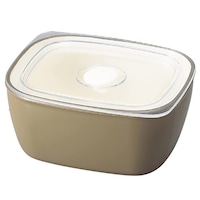 HAKOYA 保存容器 450ml さっと洗える保存容器 M 450 グレー ※2個以上から注文可能(販売価格は1個単位の価格)