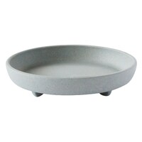 八幡化成 受け皿 エコプレート丸型 5号 木粉入り グレー ※9個以上から注文可能(販売価格は1個単位の価格)