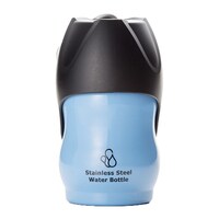 ルークラン 給水器 ループ ステンレスボトル S 350ml 犬 散歩 ペット用 ブルー ※2個以上から注文可能(販売価格は1個単位の価格)