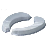 便座クッション 極厚 マシュマロ便座クッション 厚さ5cm グレー ※2個以上から注文可能(販売価格は1個単位の価格)