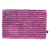 バスマット 40×60cm マイクロファイバー モフバスマット ピンク ※3個以上から注文可能(販売価格は1個単位の価格)