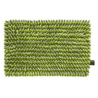 バスマット 40×60cm マイクロファイバー モフバスマット グリーン ※3個以上から注文可能(販売価格は1個単位の価格)