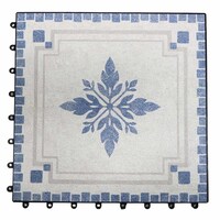 MEIWA パネル 防虫パネル 30×30cm ジョイント ベランダ ブルー ※3個以上から注文可能(販売価格は1個単位の価格)