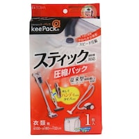 東和産業 圧縮袋 衣類圧縮パック 1枚入 スティック掃除機対応 ※4個以上から注文可能(販売価格は1個単位の価格)