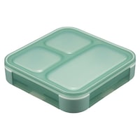 シービージャパン 弁当箱 薄型弁当箱 抗菌フードマン500 1段 500ml グリーン ※2個以上から注文可能(販売価格は1個単位の価格)