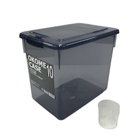 サンコープラスチック 米びつ お米ケース 10kg ネイビーブルー ※3個以上から注文可能(販売価格は1個単位の価格)