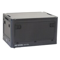 クレエ 収納ボックス ポストジェネラル スタックイット 大容量 幅50.5×奥行36×高さ29.5cm チャコールグレー