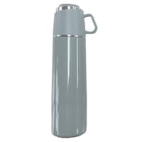 グローバルアロー 水筒 直飲み コップ 2way ROCCO One Push&Cup Bottle 500ml ブルー