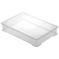 サンコープラスチック もち箱 フードテナー 57×38×10cm 本体 クリア ※2個以上から注文可能(販売価格は1個単位の価格)