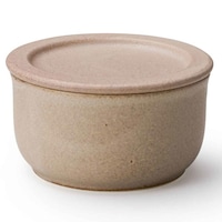 アイトー おひつ フタ付き 一膳用 12cm 陶器 美濃焼 ブラウン ※2個以上から注文可能(販売価格は1個単位の価格)
